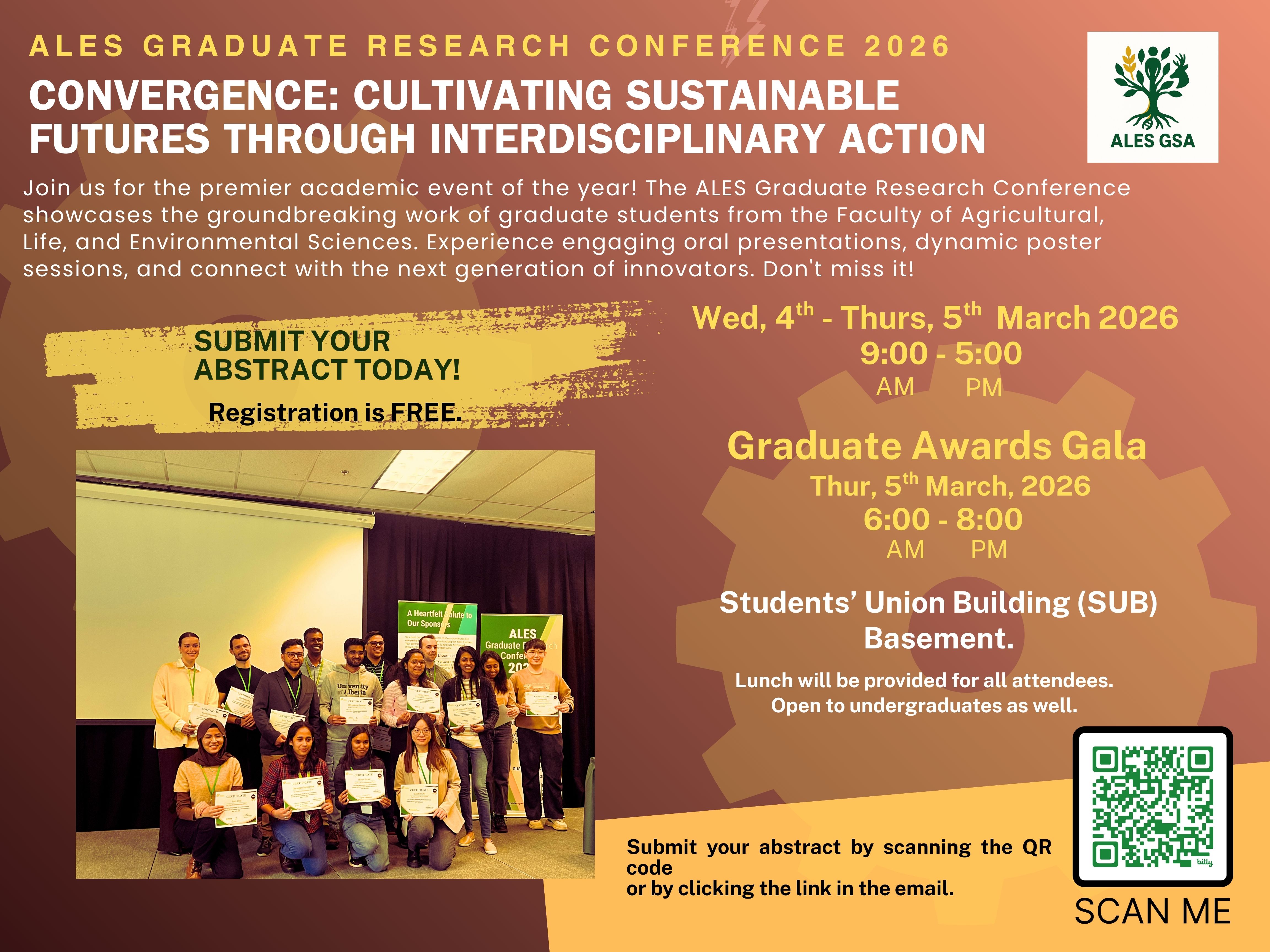 ALES Graduate Research Conference 2026 Poster